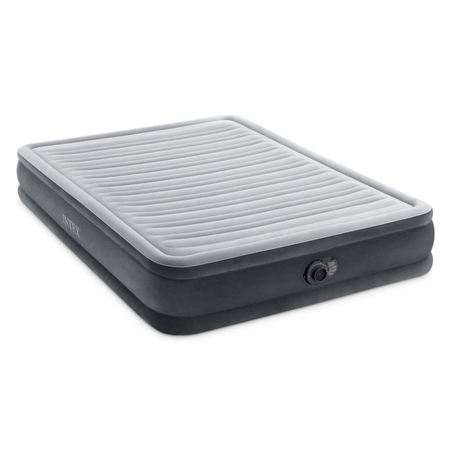 Materac dmuchany 203x152x33 cm z wbudowaną pompką elektryczną INTEX 67770ND - obrazek 3