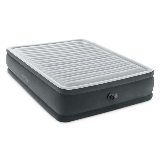 Materac dmuchany 203x152x46 cm z wbudowaną pompką elektryczną INTEX 64414ND - obrazek 5