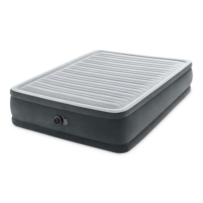 Materac dmuchany 203x152x46 cm z wbudowaną pompką elektryczną INTEX 64414ND - obrazek 3