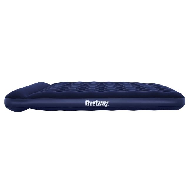 Materac dmuchany 203x152x28 cm z wbudowaną pompką nożną  Bestway 67226 - obrazek 3