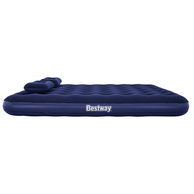 Materac dmuchany 203x152x22 cm z pompką tłokową Bestway 67374 - obrazek 3