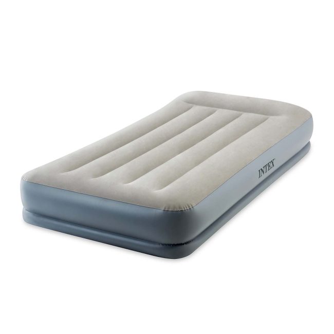 Materac dmuchany 191x99x33 cm z wbudowaną pompką elektryczną INTEX 64116ND - obrazek 3