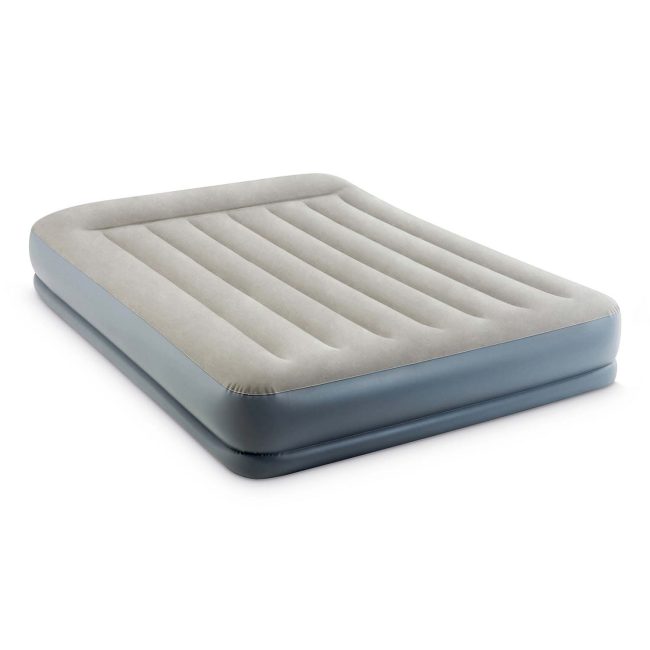 Materac dmuchany 203x152x30 cm z wbudowaną pompką elektryczną INTEX 64118 - obrazek 3