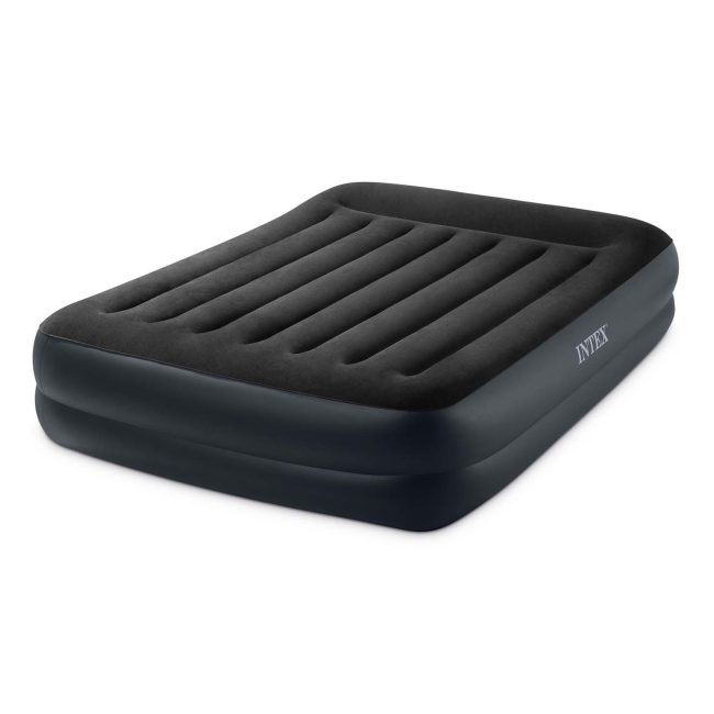 Materac dmuchany 203x152x42 cm z wbudowaną pompką elektryczną INTEX 64124 - obrazek 3