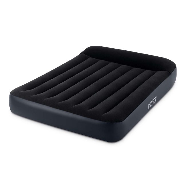 Materac dmuchany 203x152x25 cm z wbudowaną pompką elektryczną INTEX 64150 - obrazek 3