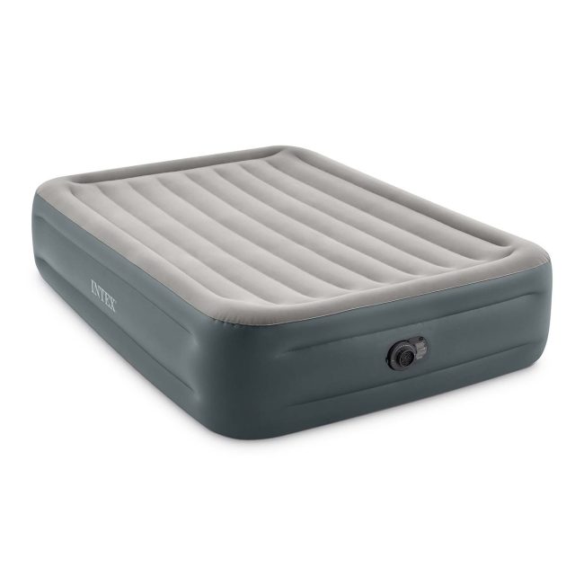 Materac dmuchany 203x152x46 cm z wbudowaną pompką elektryczną INTEX 64126ND - obrazek 3