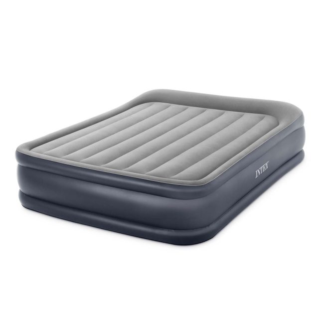 Materac dmuchany 203x152x42 cm z wbudowaną pompką elektryczną INTEX 64136ND - obrazek 3