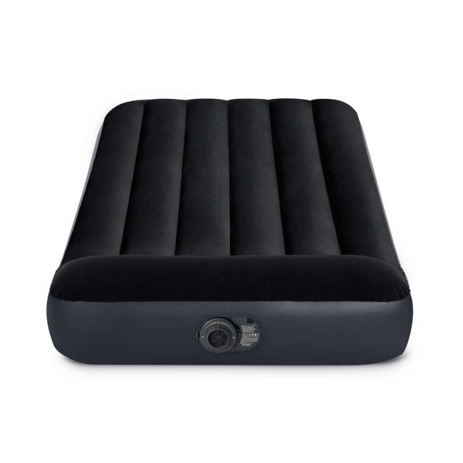 Materac dmuchany 191x99x25 cm z wbudowaną pompką elektryczną INTEX 64146ND - obrazek 4
