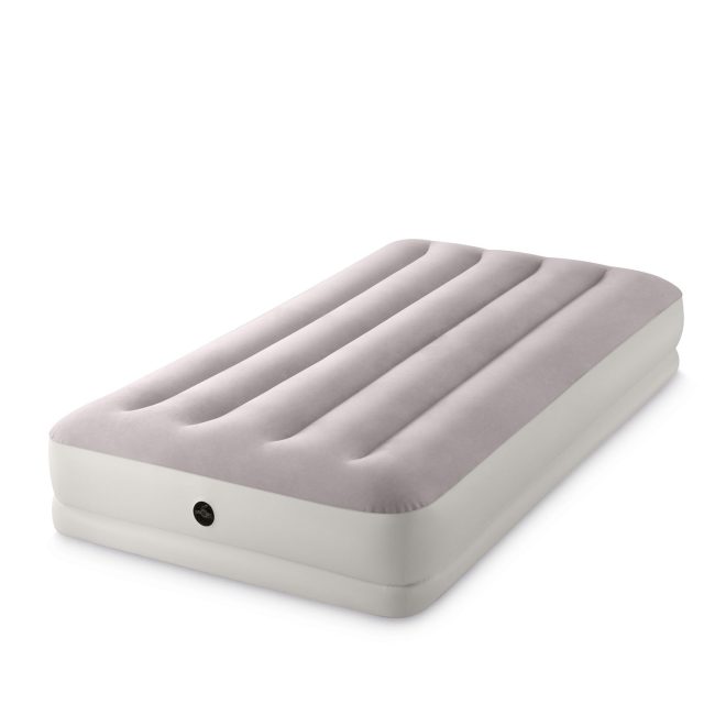 Materac dmuchany 191x99x30 cm z pompką elektryczną INTEX 64177 - obrazek 3