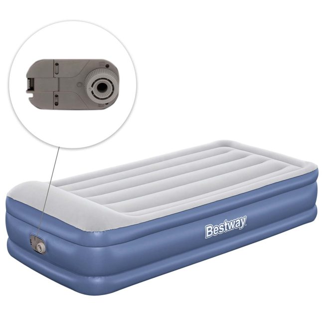 Materac dmuchany 191x97x46 cm z wbudowaną pompką elektryczną Bestway 67628 - obrazek 6