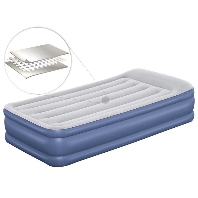 Materac dmuchany 191x97x46 cm z wbudowaną pompką elektryczną Bestway 67628 - obrazek 5
