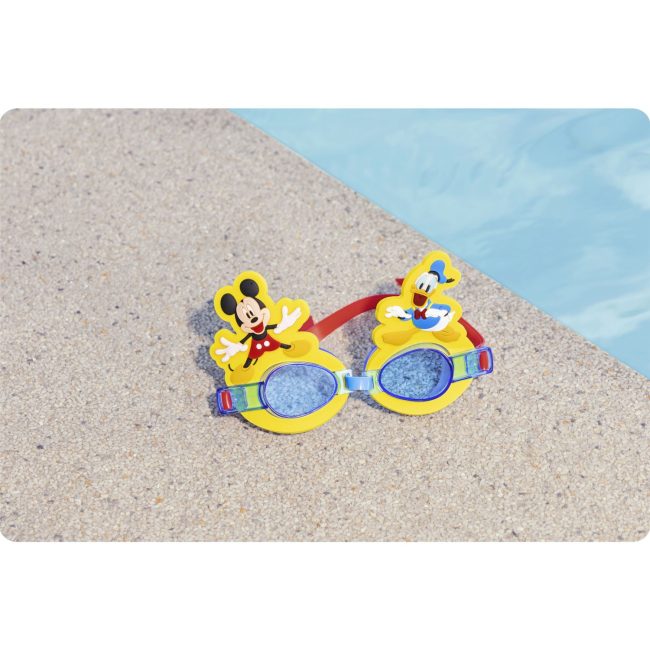 Okularki do pływania dla dzieci Mickey Bestway 9102S - obrazek 4