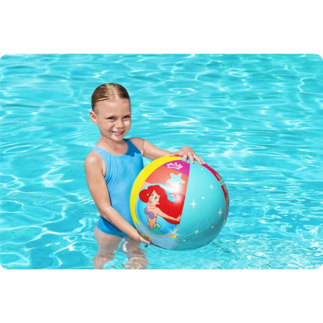 Piłka plażowa dla dzieci 51 cm Disney Princess Bestway 91042 - obrazek 6