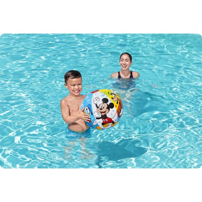 Piłka plażowa dla dzieci 51 cm Mickey i Przyjaciele Bestway 91098 - obrazek 6