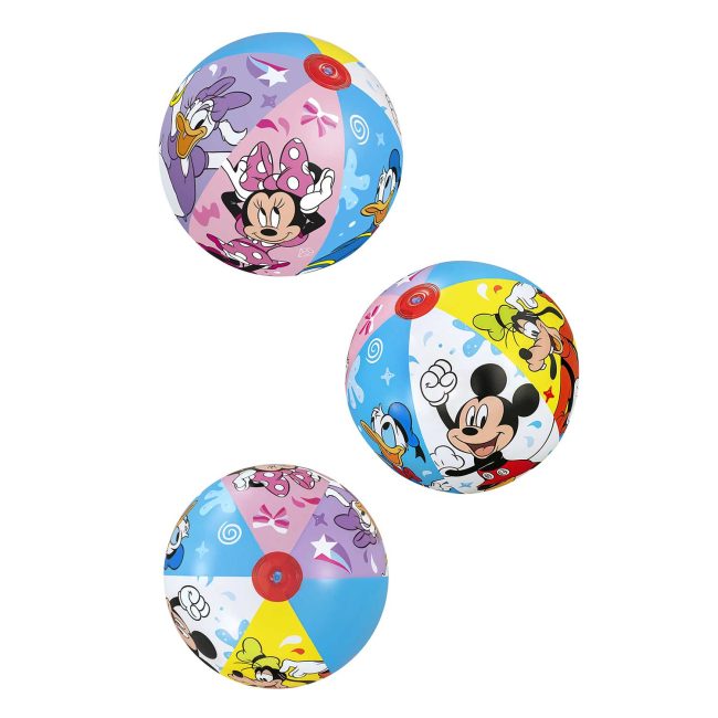 Piłka plażowa dla dzieci 51 cm Mickey i Przyjaciele Bestway 91098 - obrazek 4