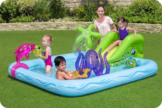 Plac zabaw Akwarium 239 x 206 x 86 cm Bestway 53052 - obrazek 2