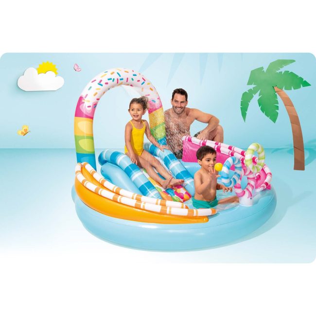 Plac zabaw dmuchany Cukierek Intex 57144 - obrazek 3