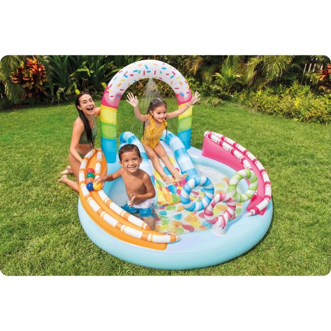 Plac zabaw dmuchany Cukierek Intex 57144 - obrazek 4