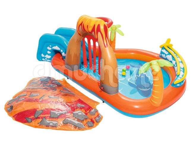 Plac zabaw dmuchany Lava Lagoon 265 x 265 x 104 cm Bestway 53069 - obrazek 2