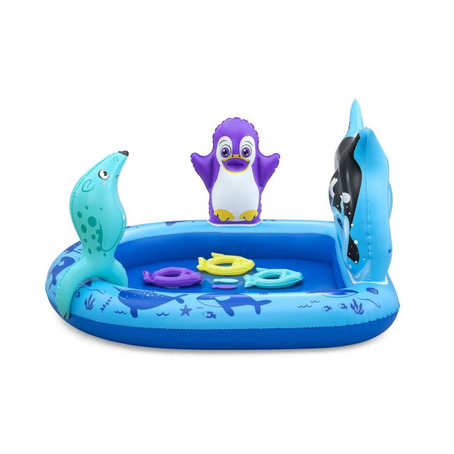 Plac zabaw dmuchany Polar Pals 134 x 131 x 73 cm Bestway 53156 - obrazek 3
