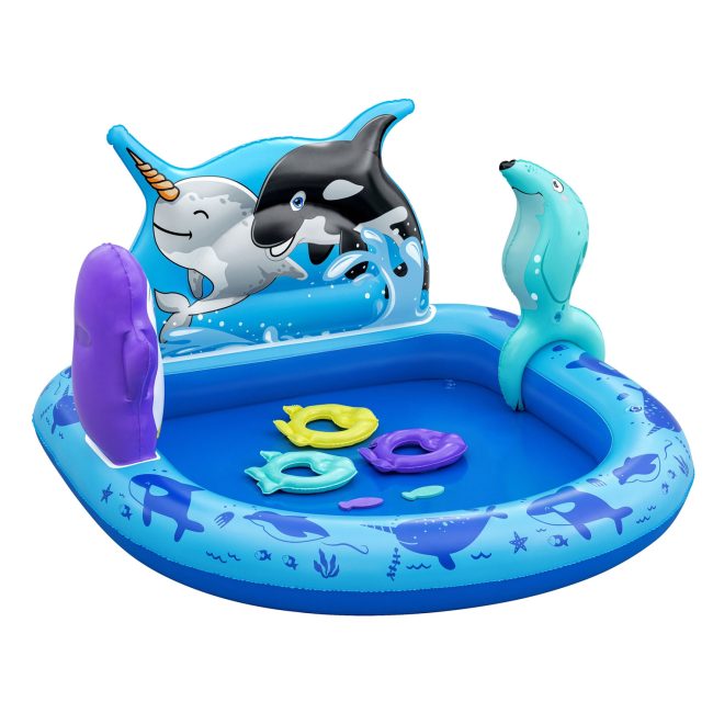 Plac zabaw dmuchany Polar Pals 134 x 131 x 73 cm Bestway 53156 - obrazek 5