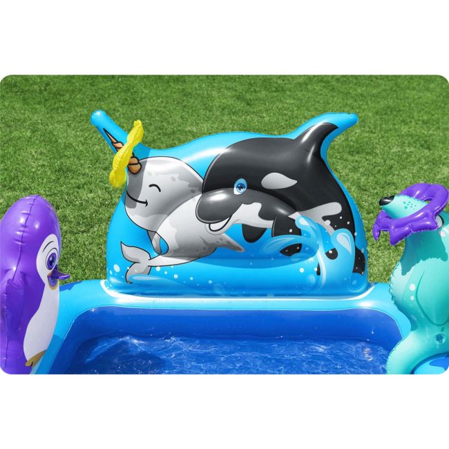 Plac zabaw dmuchany Polar Pals 134 x 131 x 73 cm Bestway 53156 - obrazek 6