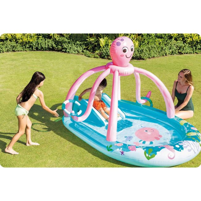 Plac zabaw dmuchany wesoła ośmiornica INTEX 56138 - obrazek 6