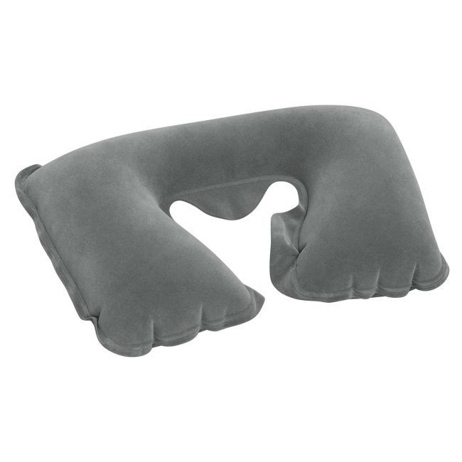 Poduszka podróżna flokowana rogal 2 kolory 46 x 28 cm Bestway 67006 niebieski - obrazek 4