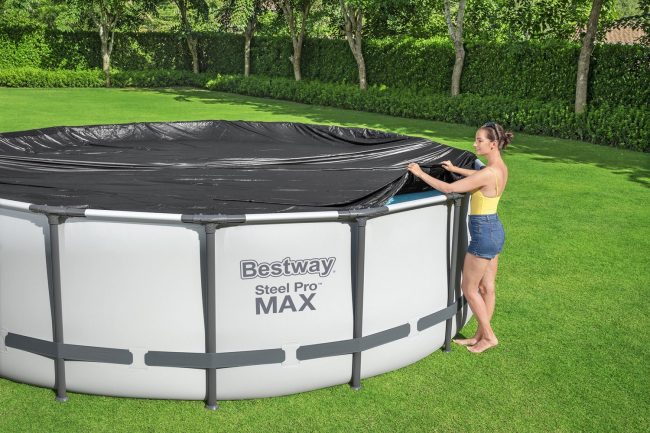 Pokrywa do basenu stelażowego 457 cm Bestway 58038 - obrazek 4