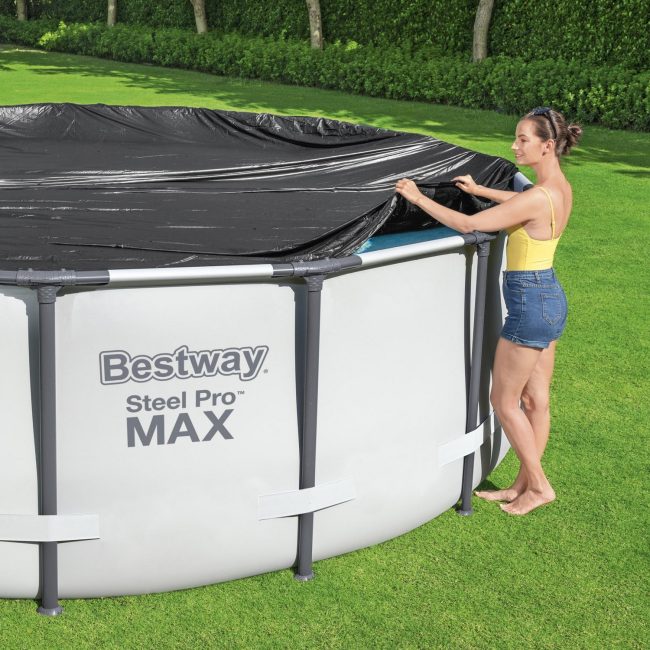 Pokrywa do basenu stelażowego 305 cm Bestway 58036 - obrazek 6