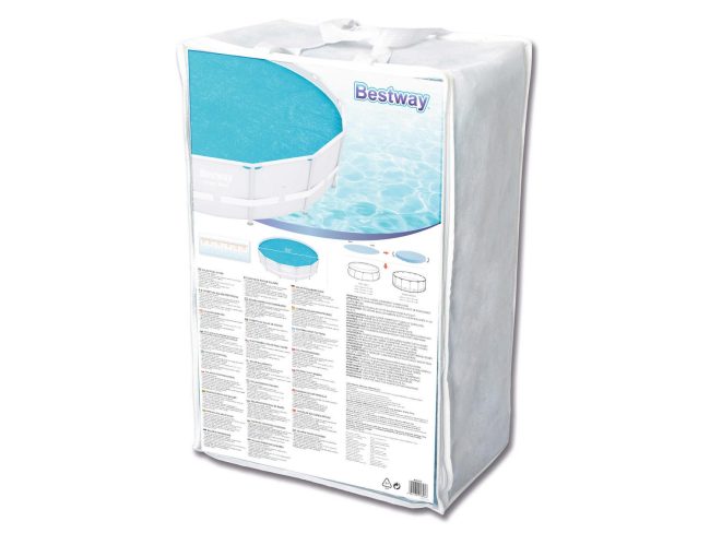 Pokrywa solarna do basenu stelaż 427 cm Bestway 58252 - obrazek 5