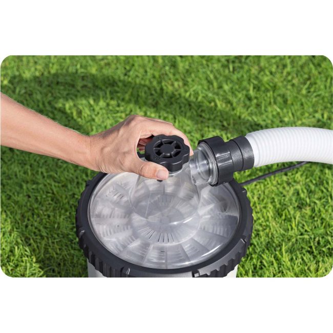 Pompa filtrująca do basenu 5678 l/h + kulki filtrujące Bestway 58870 - obrazek 6