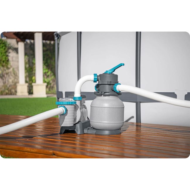 Pompa piaskowa 6056 l/h + piasek 25kg Bestway 58497 - obrazek 4