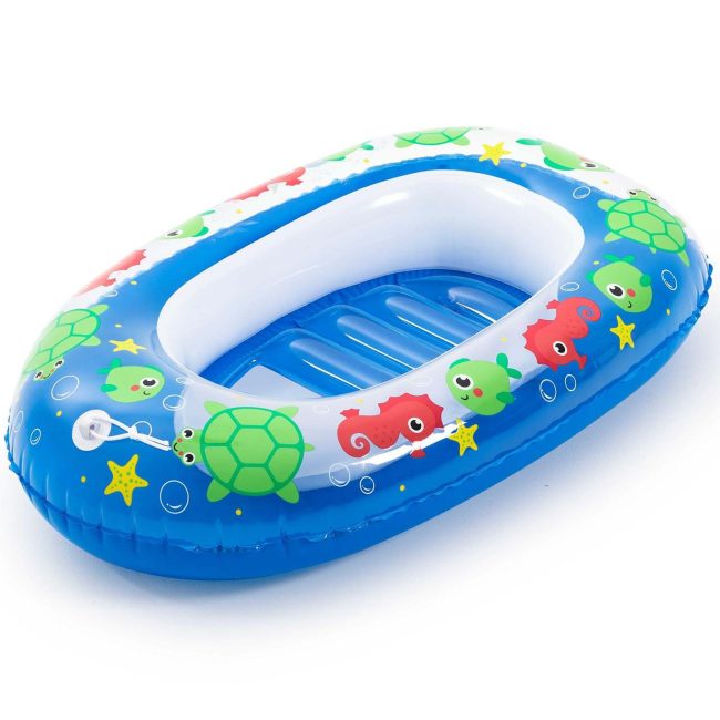 Ponton plażowy do pływania 102 x 69 cm Bestway 34037 niebieski - obrazek 3