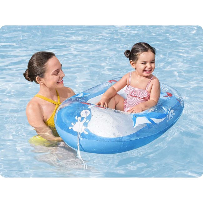 Ponton plażowy do pływania delfin 102 x 69 cm Bestway 34037 - obrazek 5