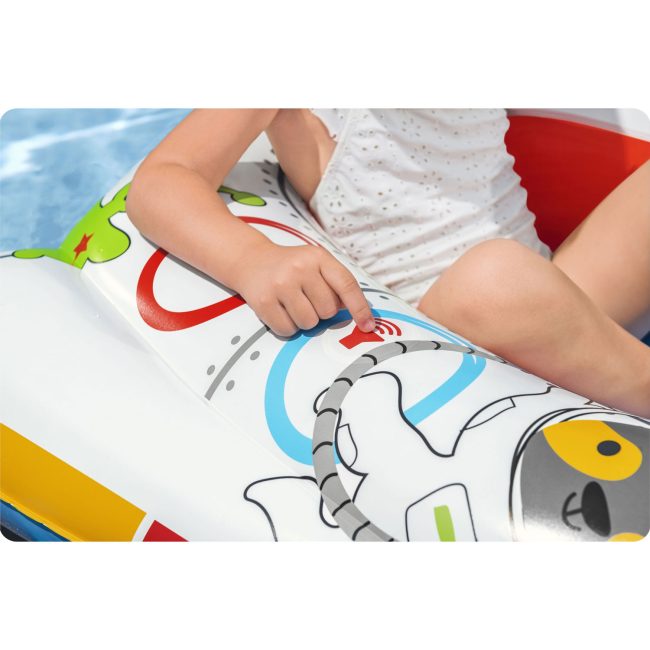 Pontonik plażowy statek kosmiczny 104 x 99 cm Bestway 34178 - obrazek 5