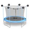 Siatka wewnętrzna do trampolin 183cm 6ft Neo-Sport - obrazek 2