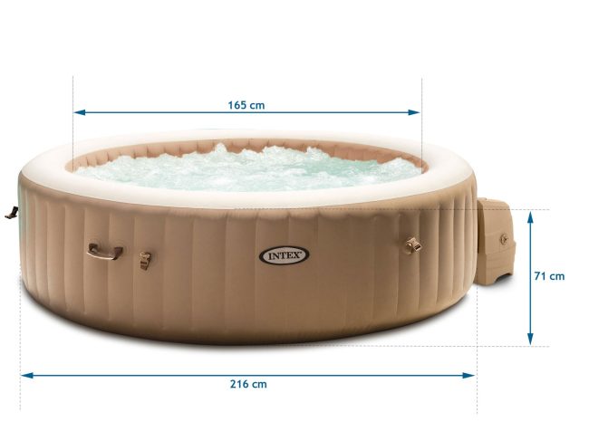 Dmuchane SPA z hydromasażem 216 x 71 cm 6 os. INTEX 28428 - obrazek 4