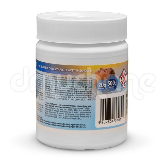 Tabletki Multifunkcyjne 25 x 20g - 0,5kg