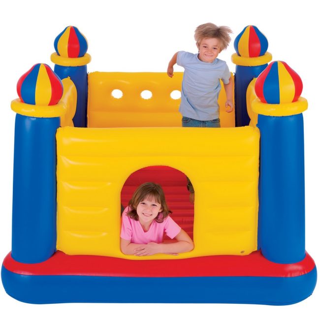 Trampolina Zamek 175 x 175 x 135cm INTEX 48259