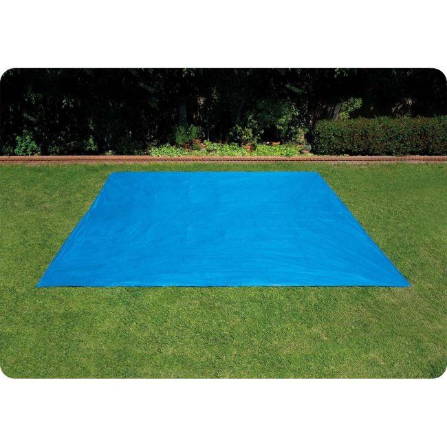 Uniwersalna mata folia plandeka pod basen ogrodowy 488 x 488 cm DM-504 - obrazek 4