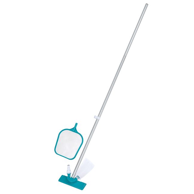 Zestaw do czyszczenia basenu kij 167cm + odkurzacz + siatka Bestway 58013 - obrazek 4